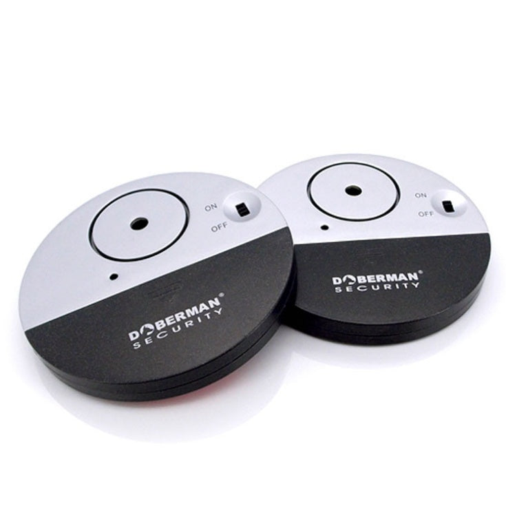 DOBERMAN SECURITY SE-0106 100dB Wireless Vibration Sensor Door/Window Alarm