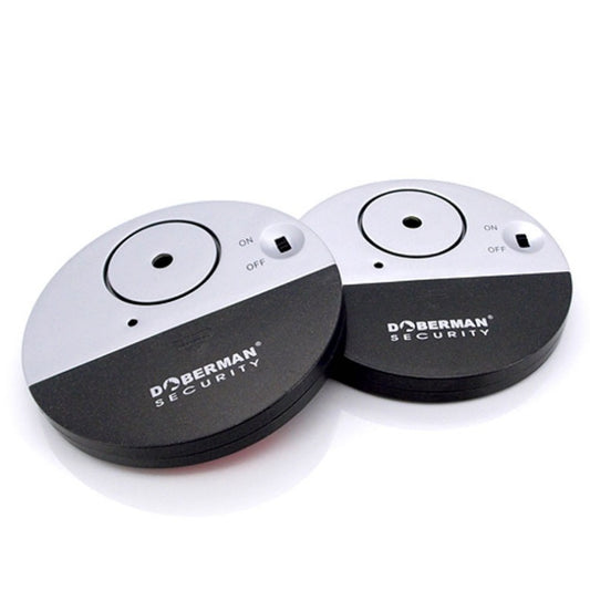 DOBERMAN SECURITY SE-0106 100dB Wireless Vibration Sensor Door/Window Alarm
