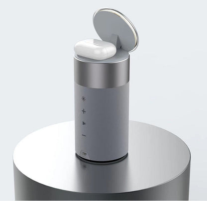 3-in-1 iPhone & AirPods Wireless Charger, Bluetooth Speaker, Touch Lamp